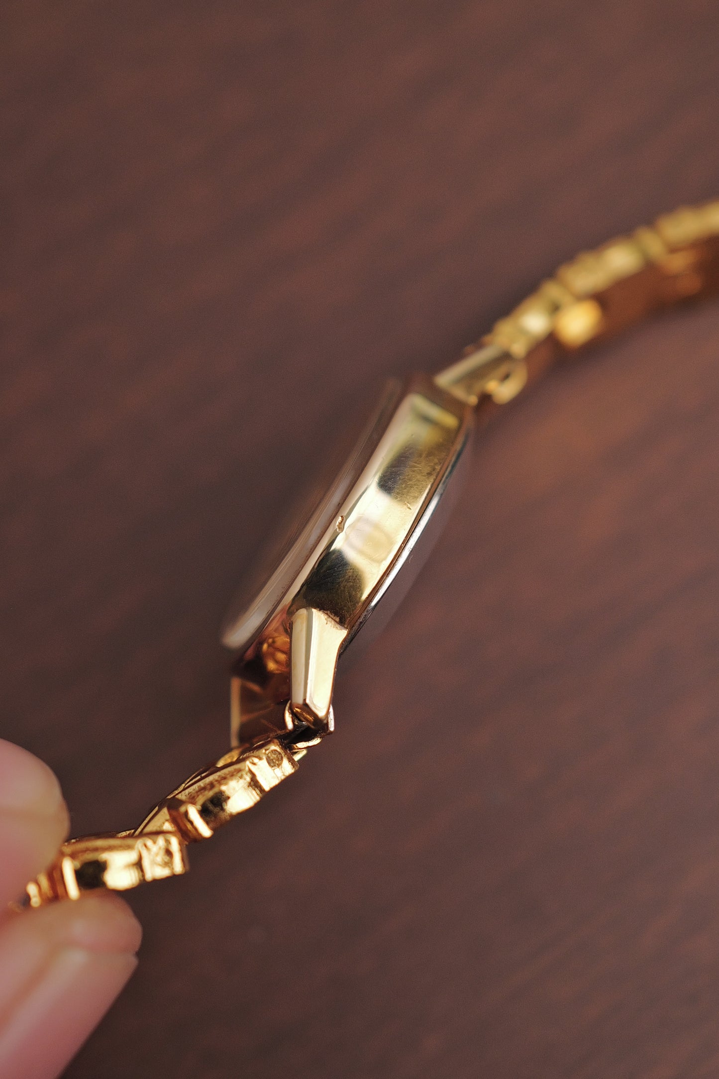 Ladies' Omega Mini Ellipse De-ville with custom bracelet ref 511.0553