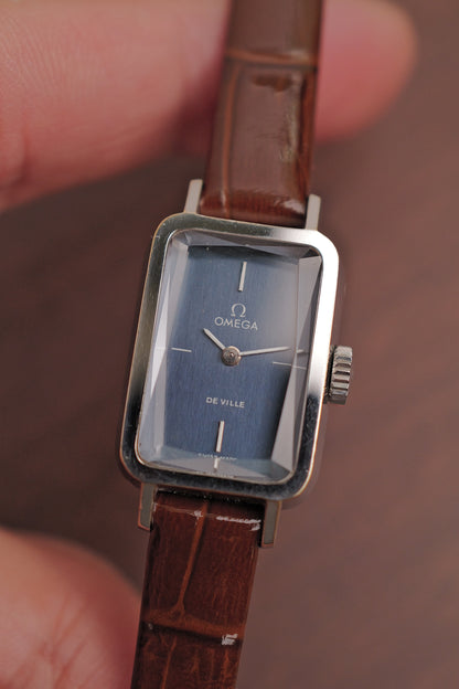 Omega De-ville "Andrew Grima" in steel Circa. 1970s
