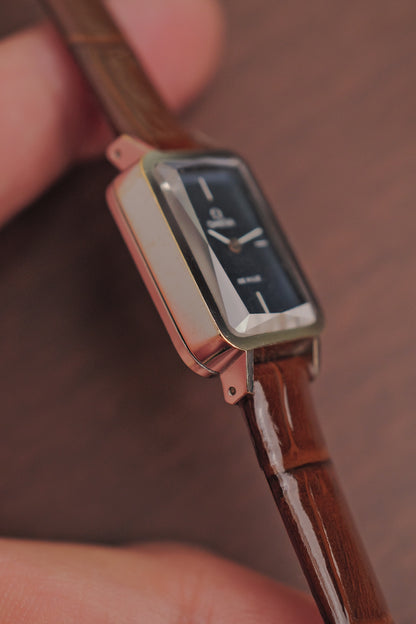 Omega De-ville "Andrew Grima" in steel Circa. 1970s