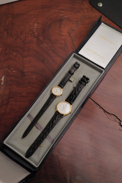Seiko Couple set JR commemorative Circa. 1980