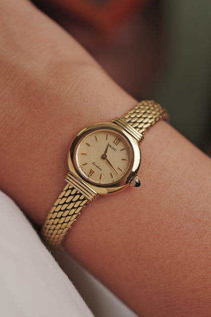 Seiko Exceline "Serpent strap" Circa. 1989