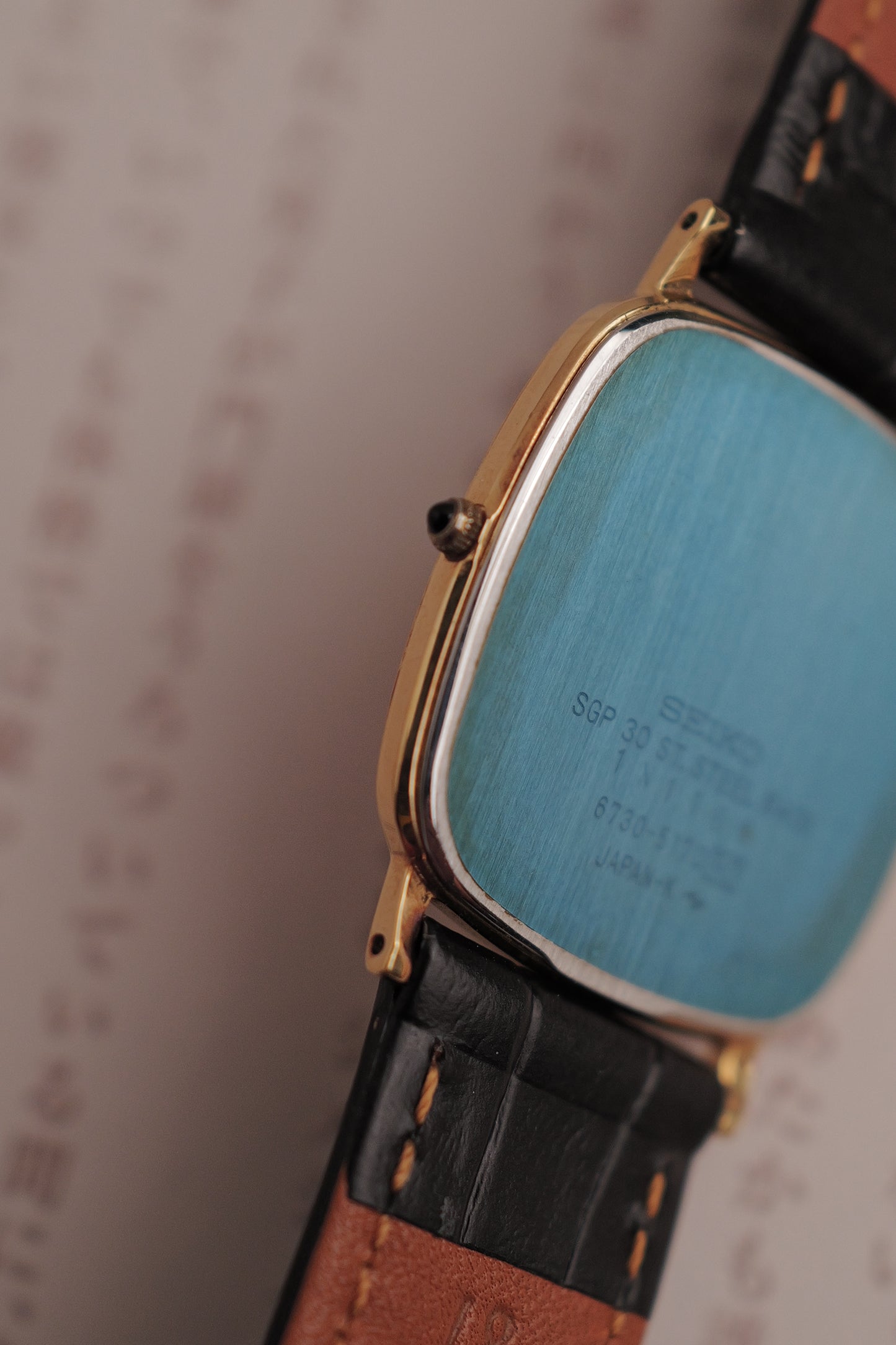 Seiko Dolce "Cushion" Circa. 1981 w/ original caseback sticker