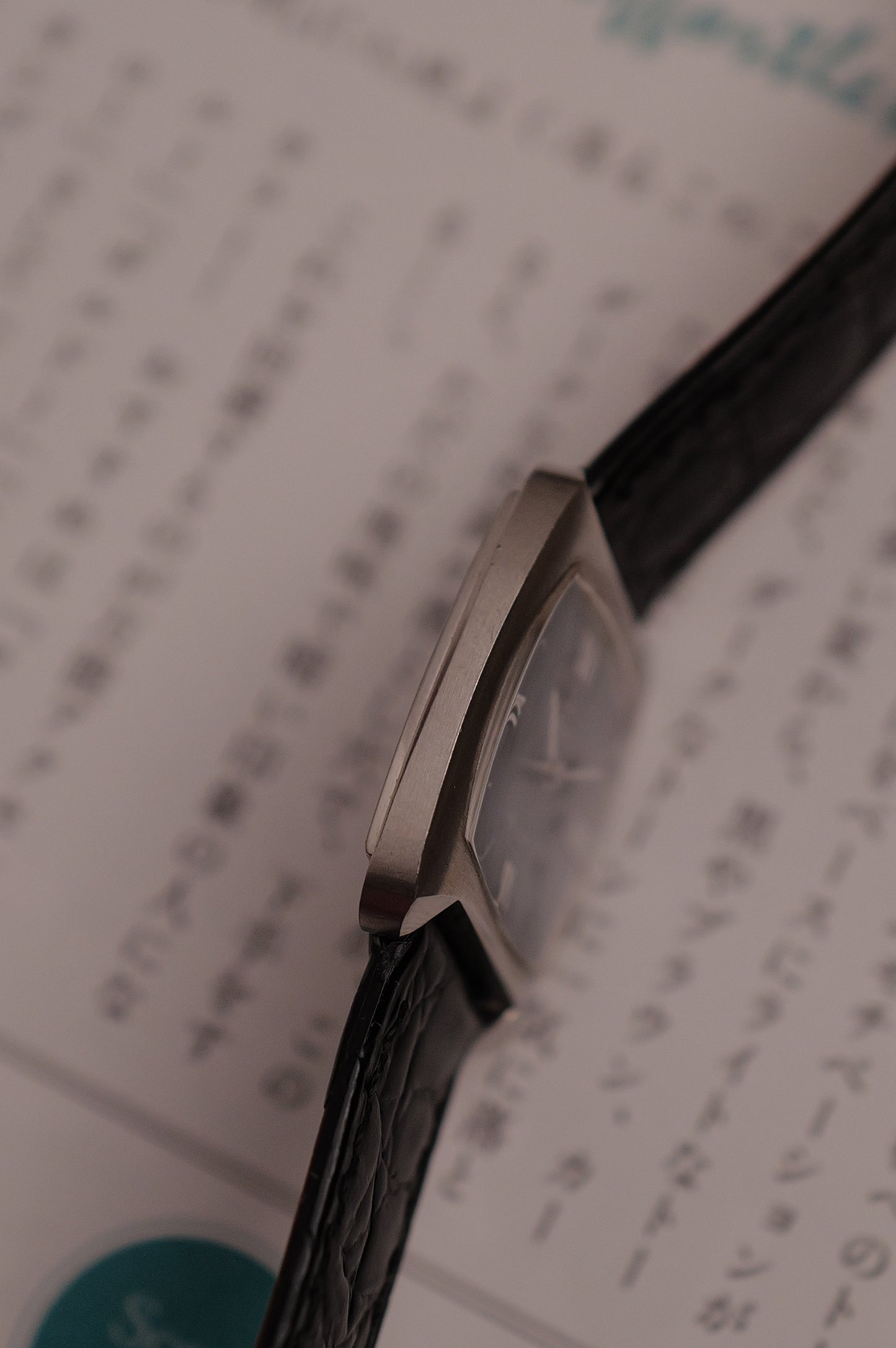 Omega De-ville "Cushion' Linen Dial Circa. 1970s