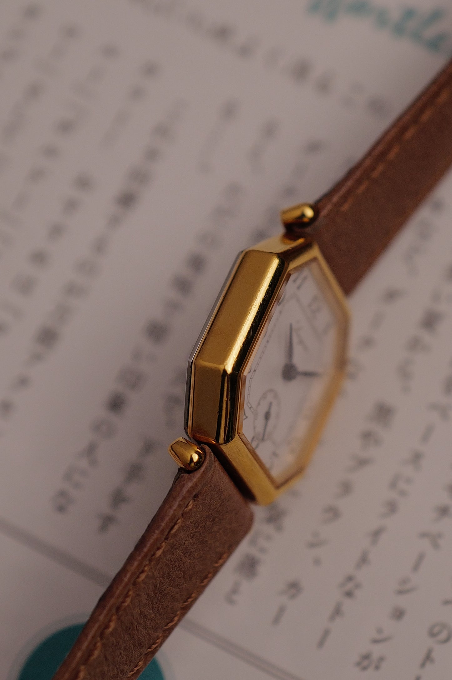 Longines "Octa Mini Breguet" Ref. 3209 Circa. 1970s w/ original buckle