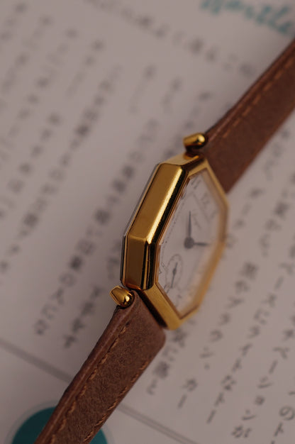 Longines "Octa Mini Breguet" Ref. 3209 Circa. 1970s w/ original buckle