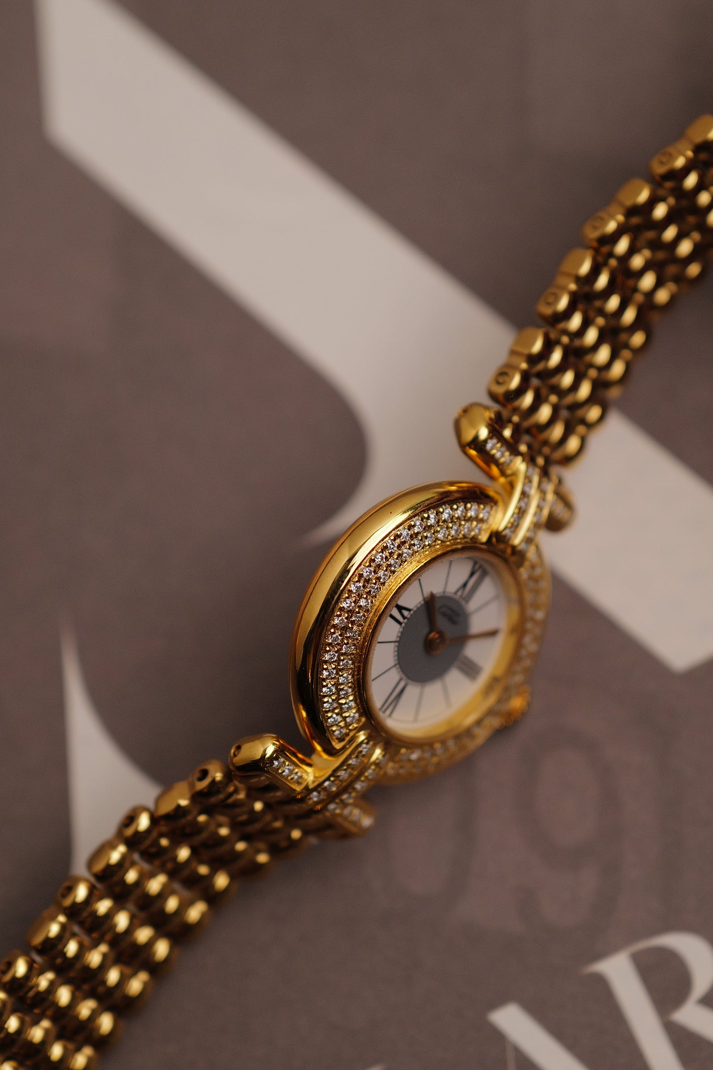 Cartier Colisee " Roman" Quartz Circa. 1980s