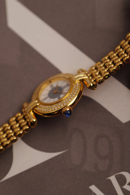 Cartier Colisee " Roman" Quartz Circa. 1980s