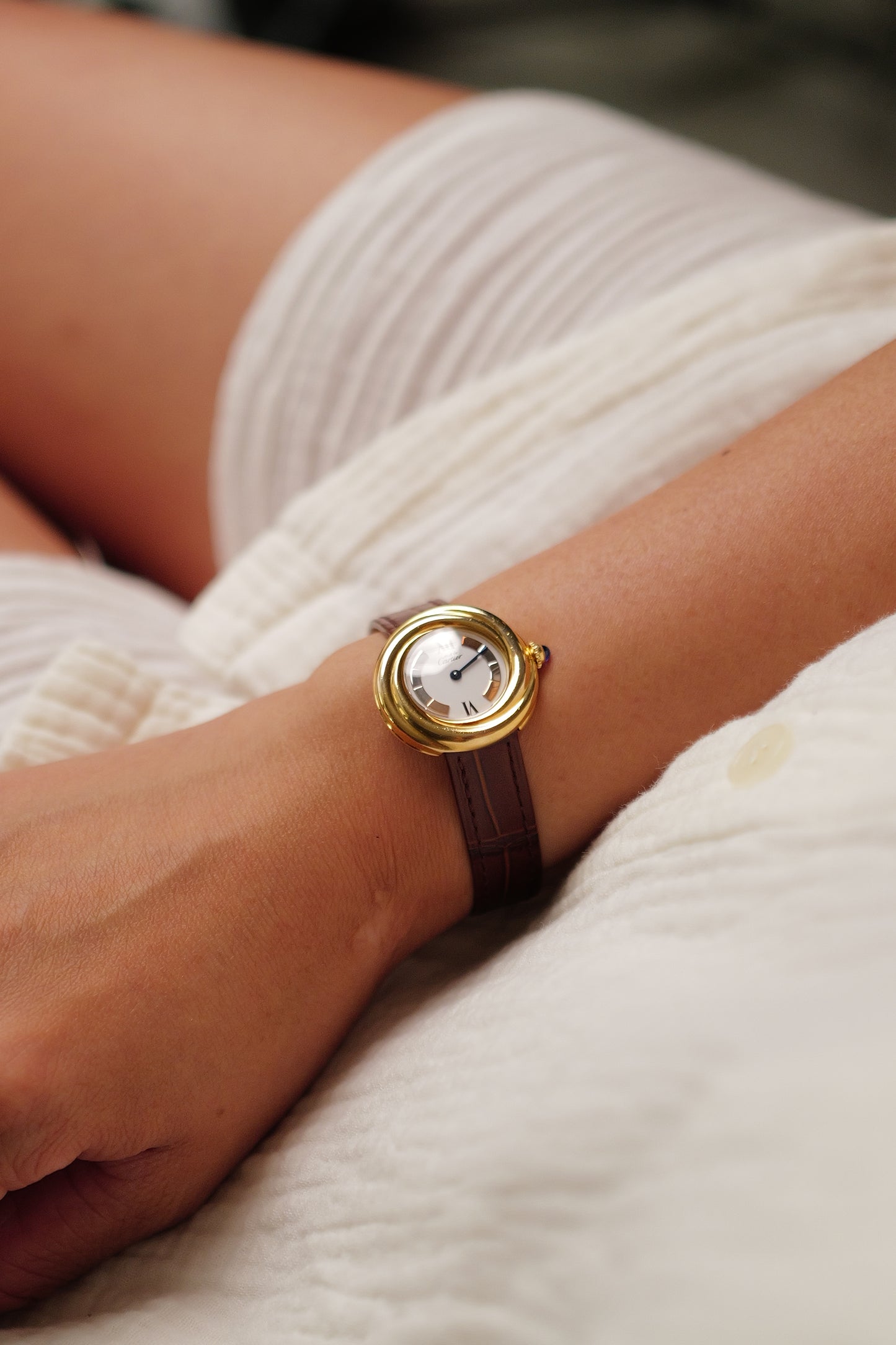 Cartier Must De Trinity Quartz Circa. 1990s /w ori box