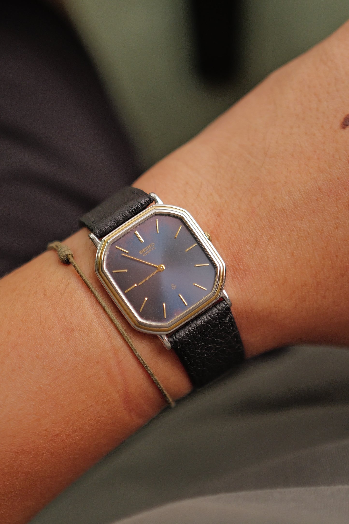 Seiko Quartz "2tone step bezel" Circa. 1981