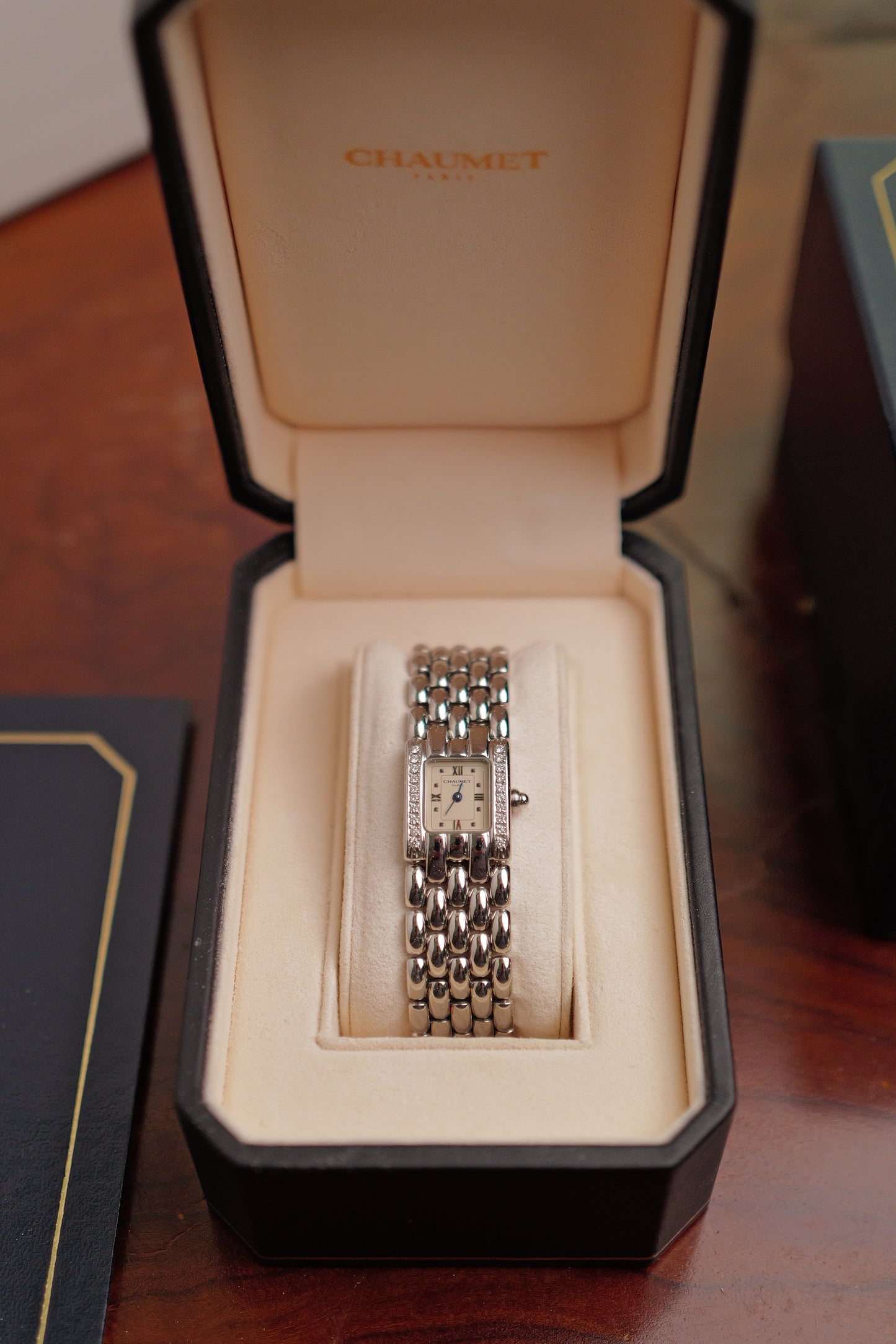 Chaumet Khesis w/ Original Diamond Bezel Circa. 1998