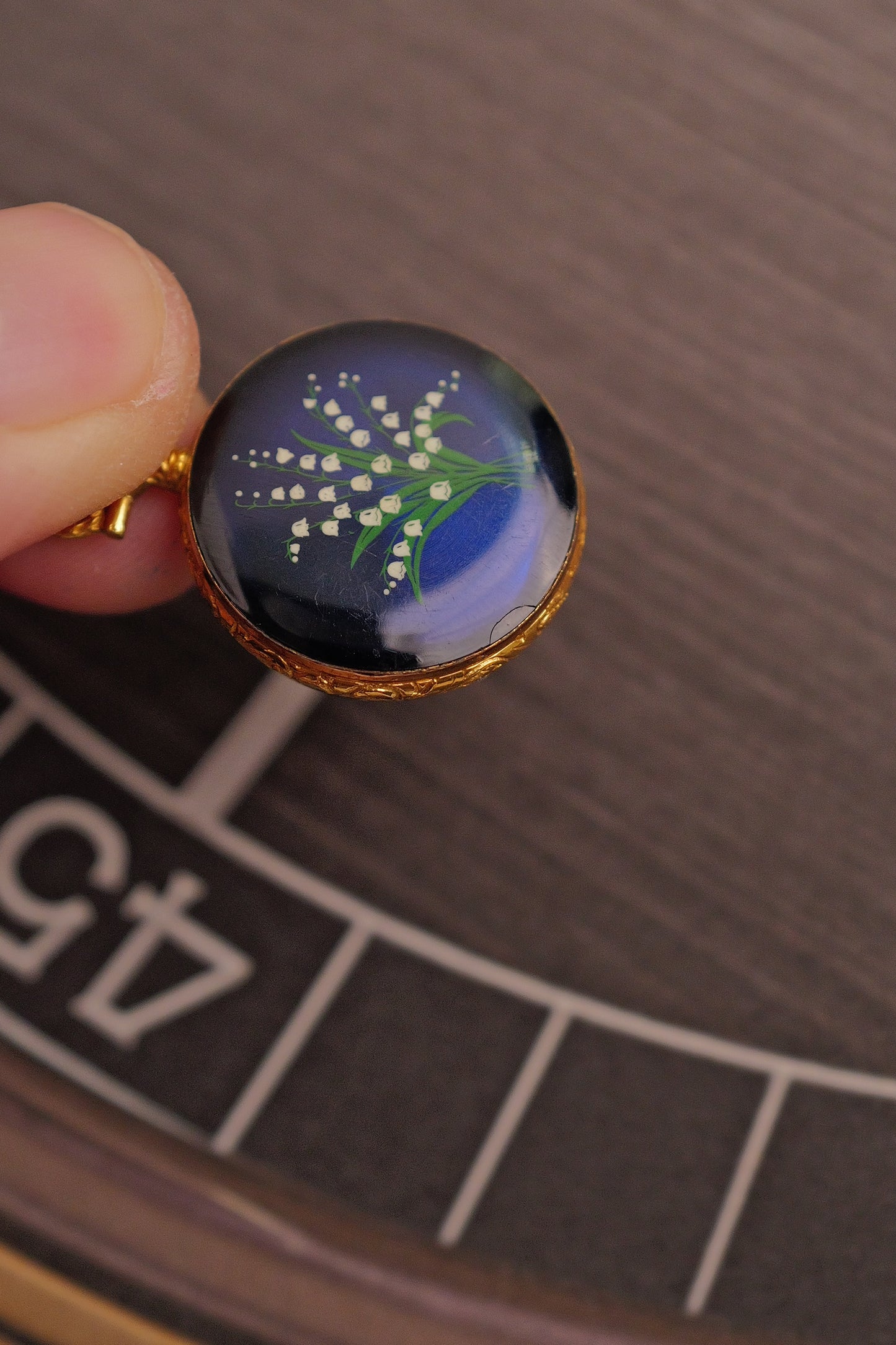 Seiko "Lacquer Bezel" Pendant watch Circa. 1970s