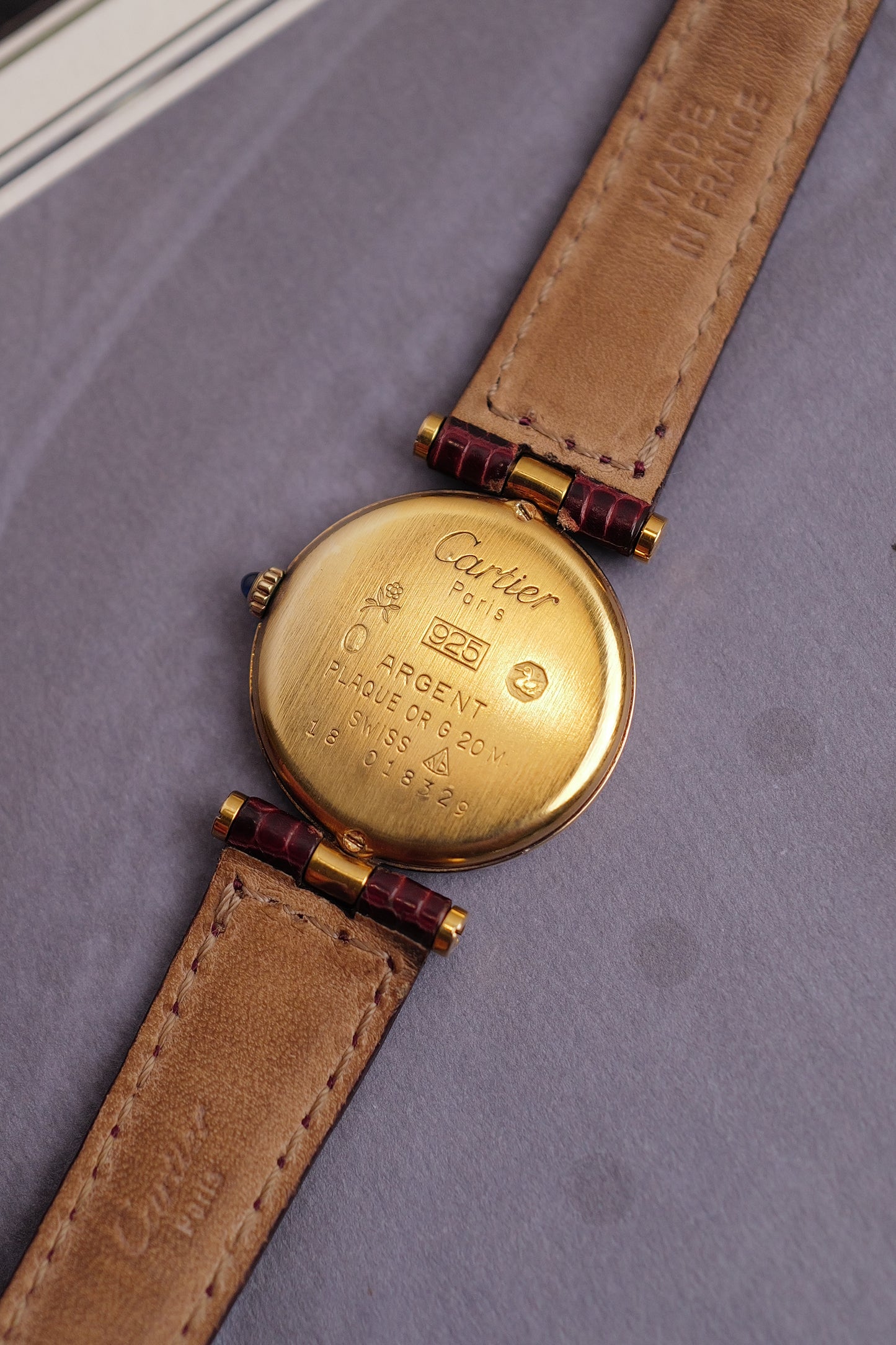 Cartier Vendome "Burgundy Spider " Lacquer SM