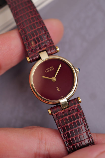Cartier Vendome "Burgundy Spider " Lacquer SM
