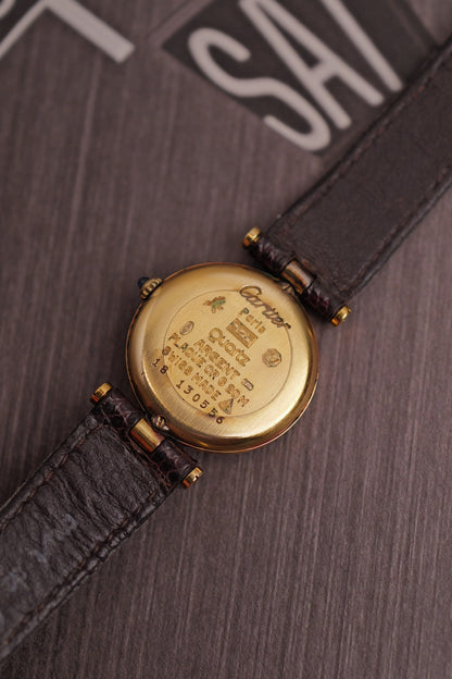 Cartier Vendome SM "Spidering Classic Lemon" Circa. 1980s