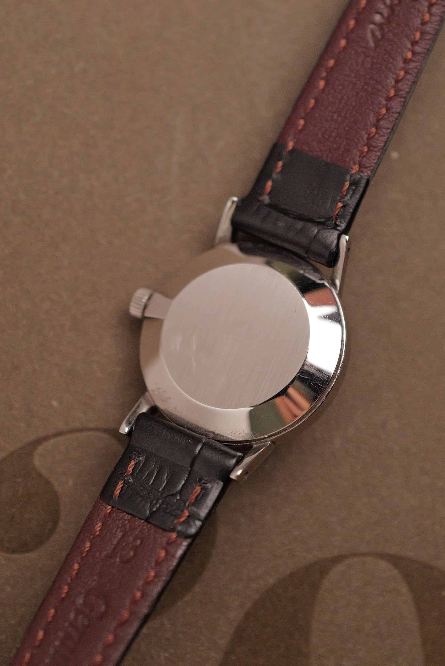 Omege De-ville "Floral Blue steel" Circa. 1970s w/ original box