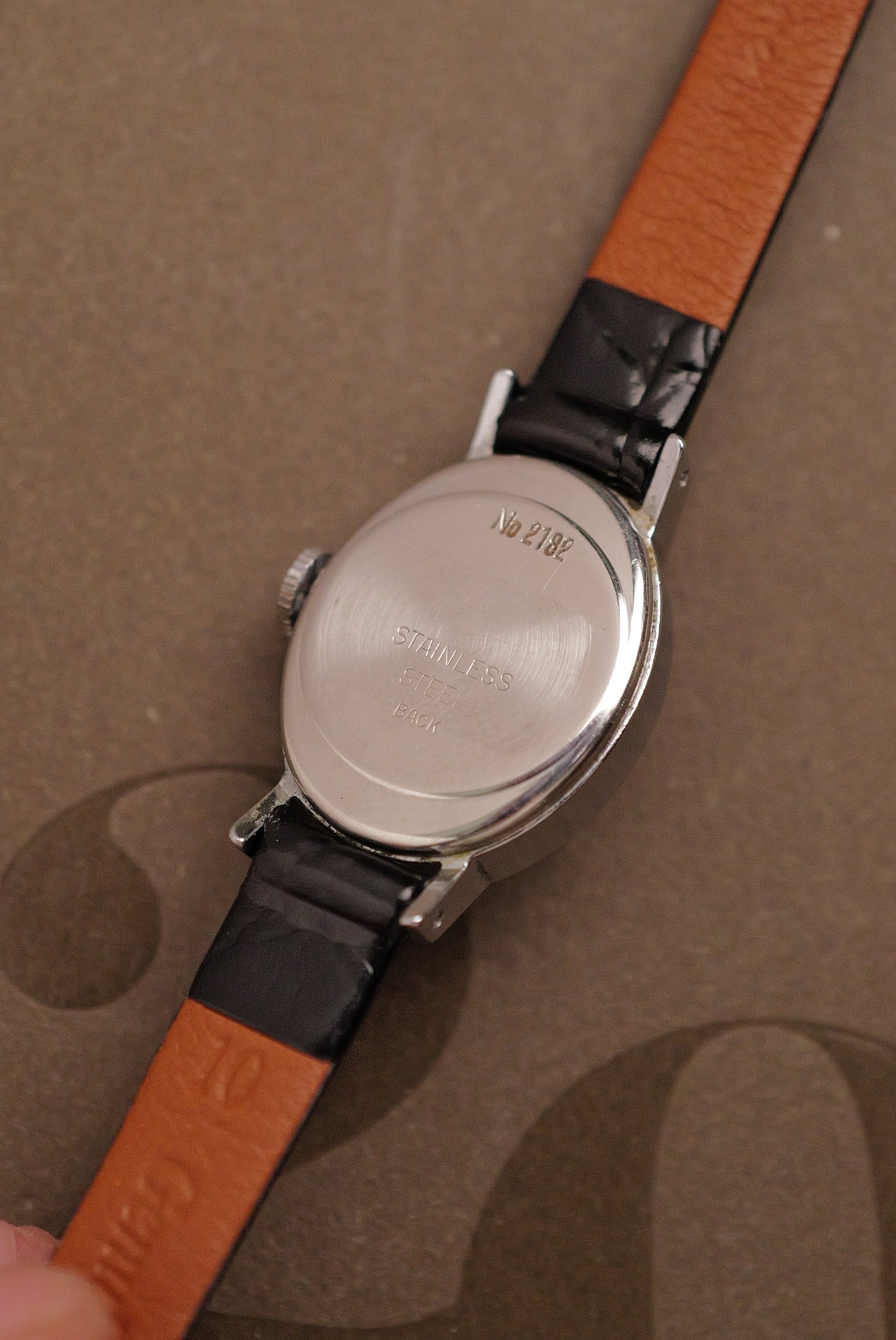 Timex "Baignoire" Manual winding circa. 1980s