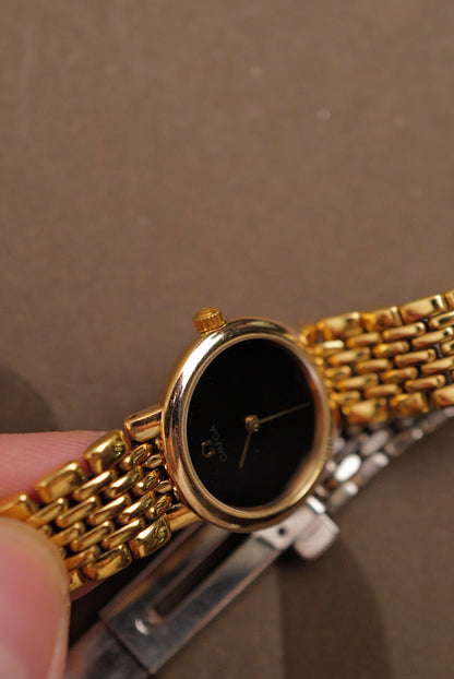 Omega De-ville "Onyx Oval" Circa. 1990s