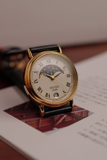 Seiko Alba Moonphase Circa. 1990s