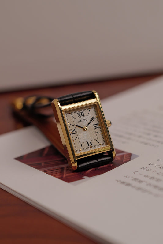 Seiko Tank Nano Universe w/ original box and papers