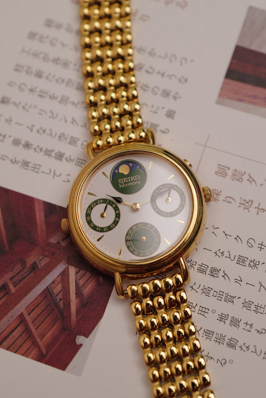 Seiko Harmony "Moonphase Calendar" Circa. 1996