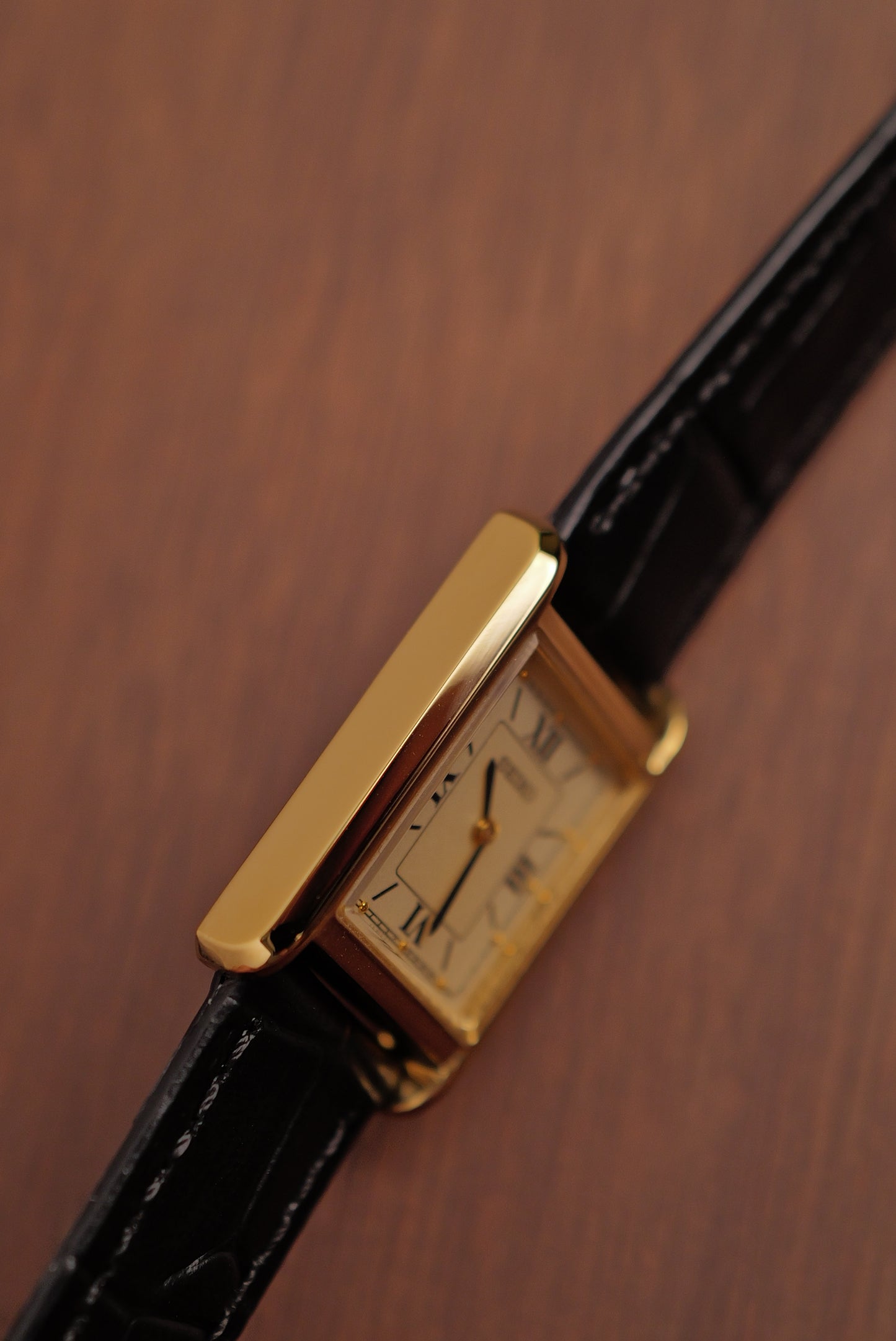 Seiko Tank Nano Universe w/ original box and papers