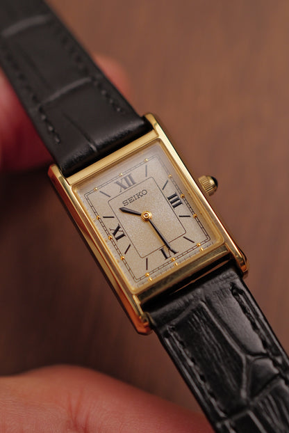 Seiko Tank Nano Universe w/ original box and papers