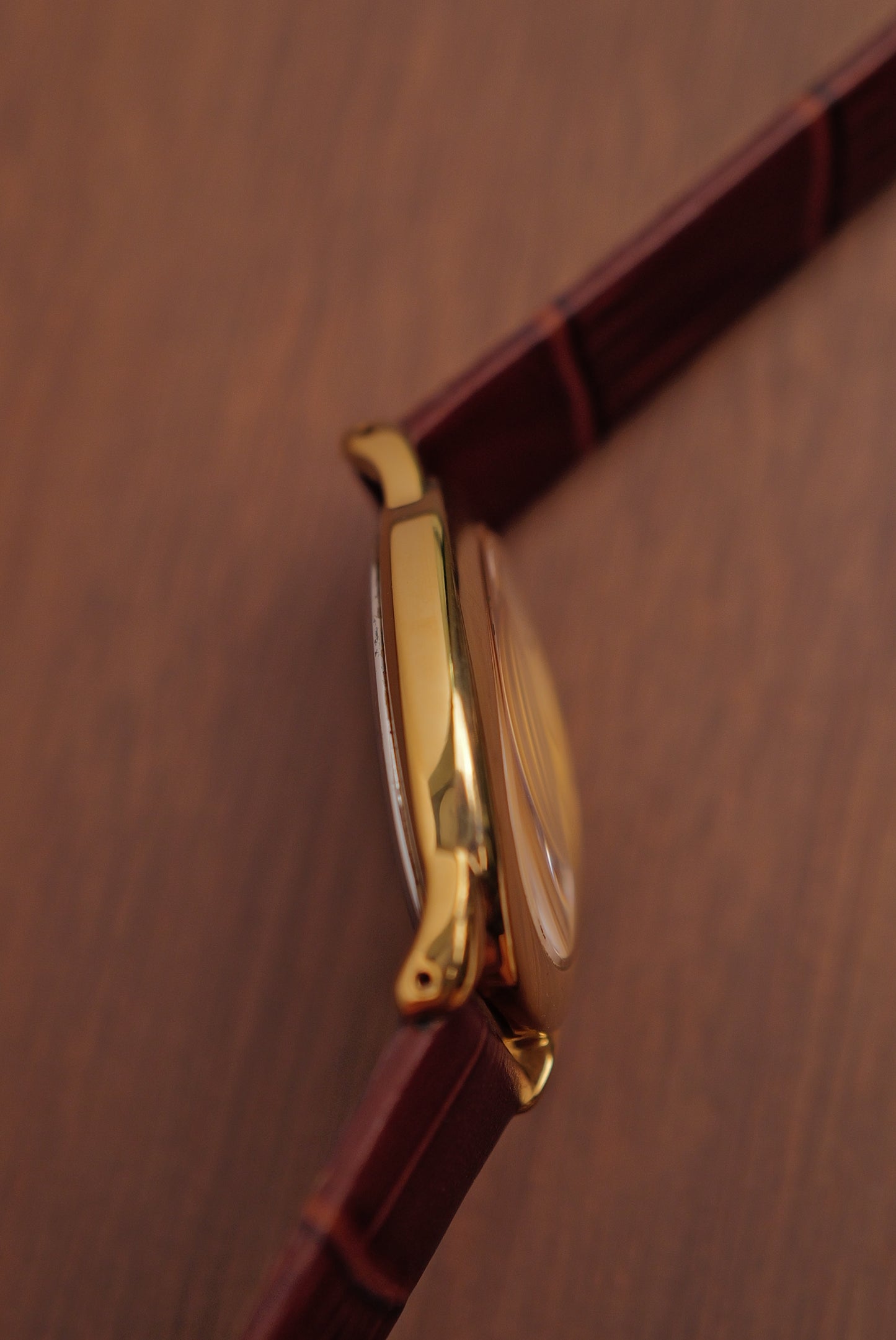 Seiko Ladies "Baignoire" Gold Circa. 1995