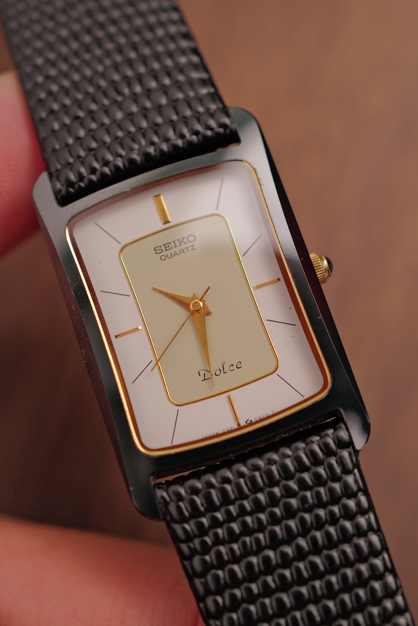 Seiko Dolce Black Ceramic case Circa. 1984