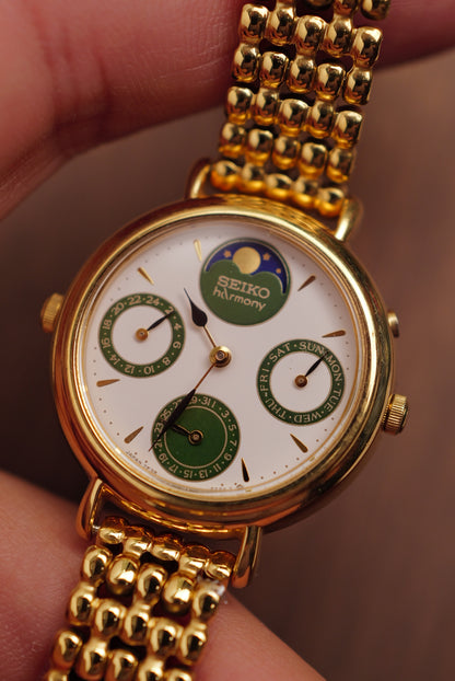 Seiko Harmony "Moonphase Calendar" Circa. 1996