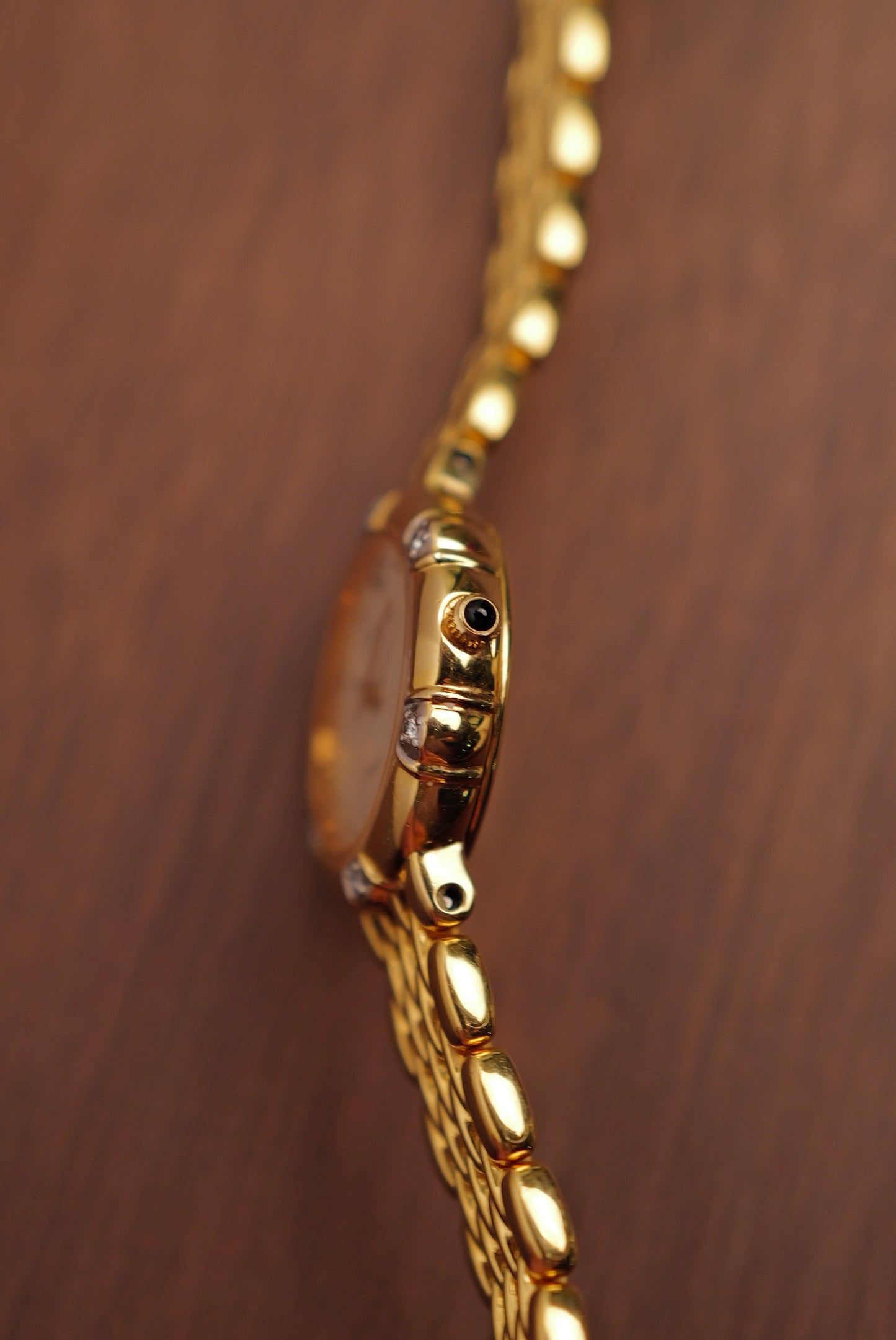 Seiko Exceline with Floral bezel Diamonds Circa.1990