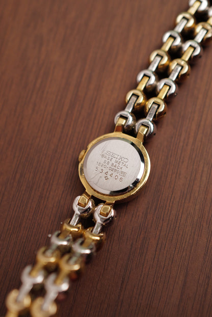 Seiko "2-tone Beaded Pearls" Circa. 1995