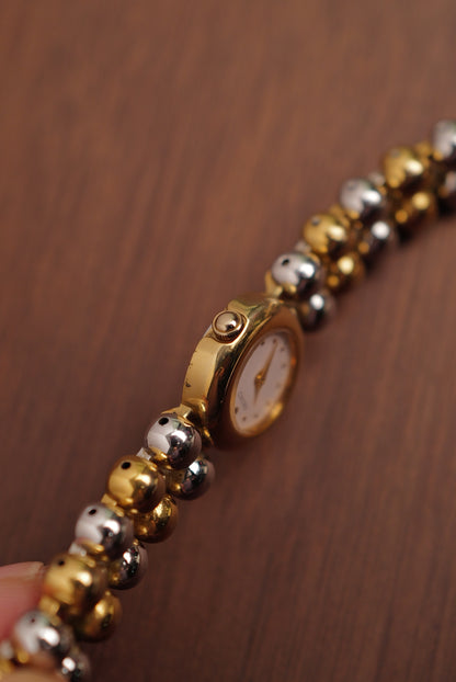 Seiko "2-tone Beaded Pearls" Circa. 1995