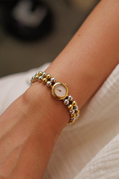 Seiko "2-tone Beaded Pearls" Circa. 1995