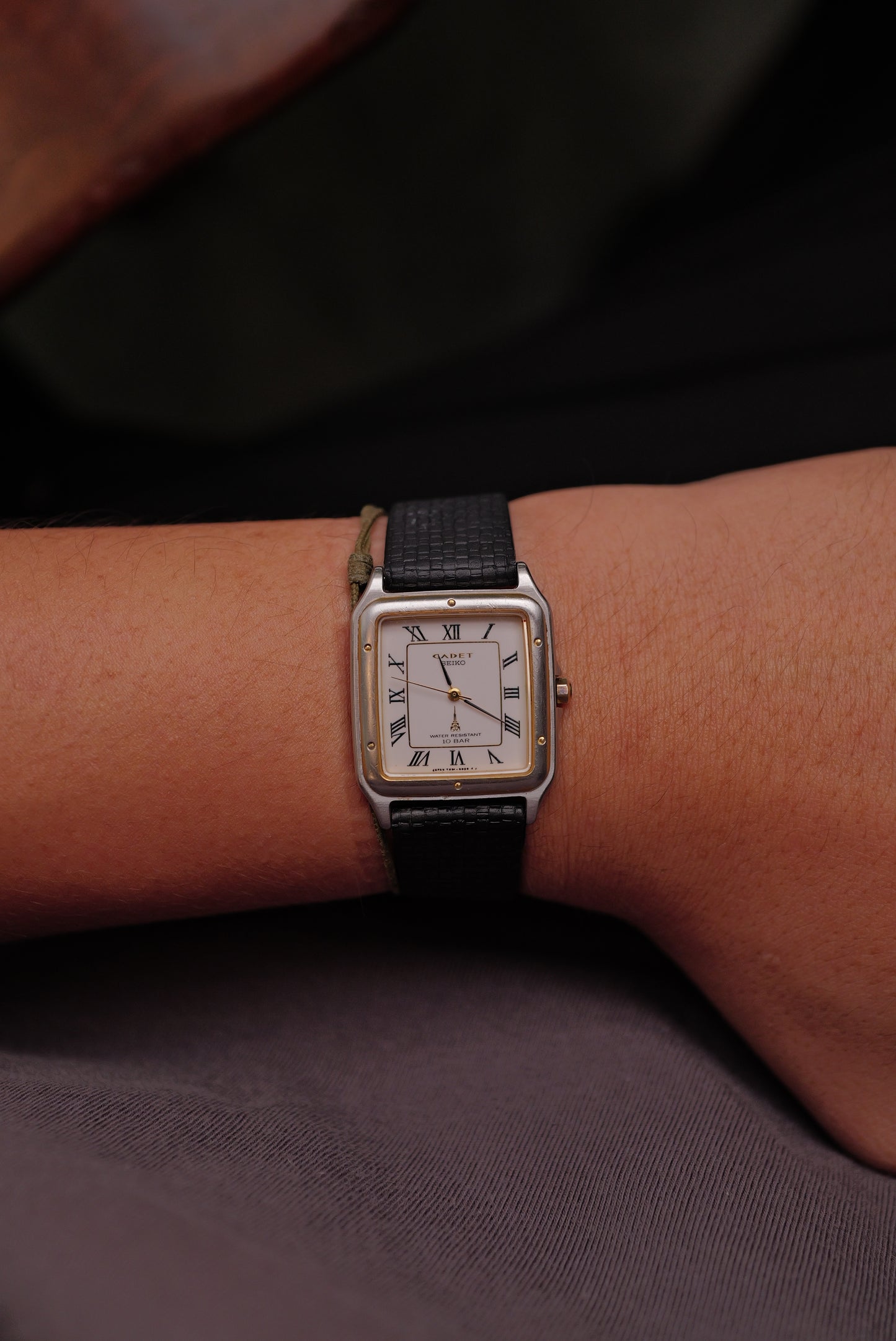 Seiko Cadet "Santos" 7N01-5010 Circa. 1991