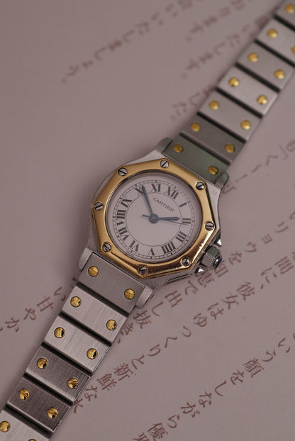 Cartier Santos Octa SM Automatic Ref. 0907 w/ original pouch