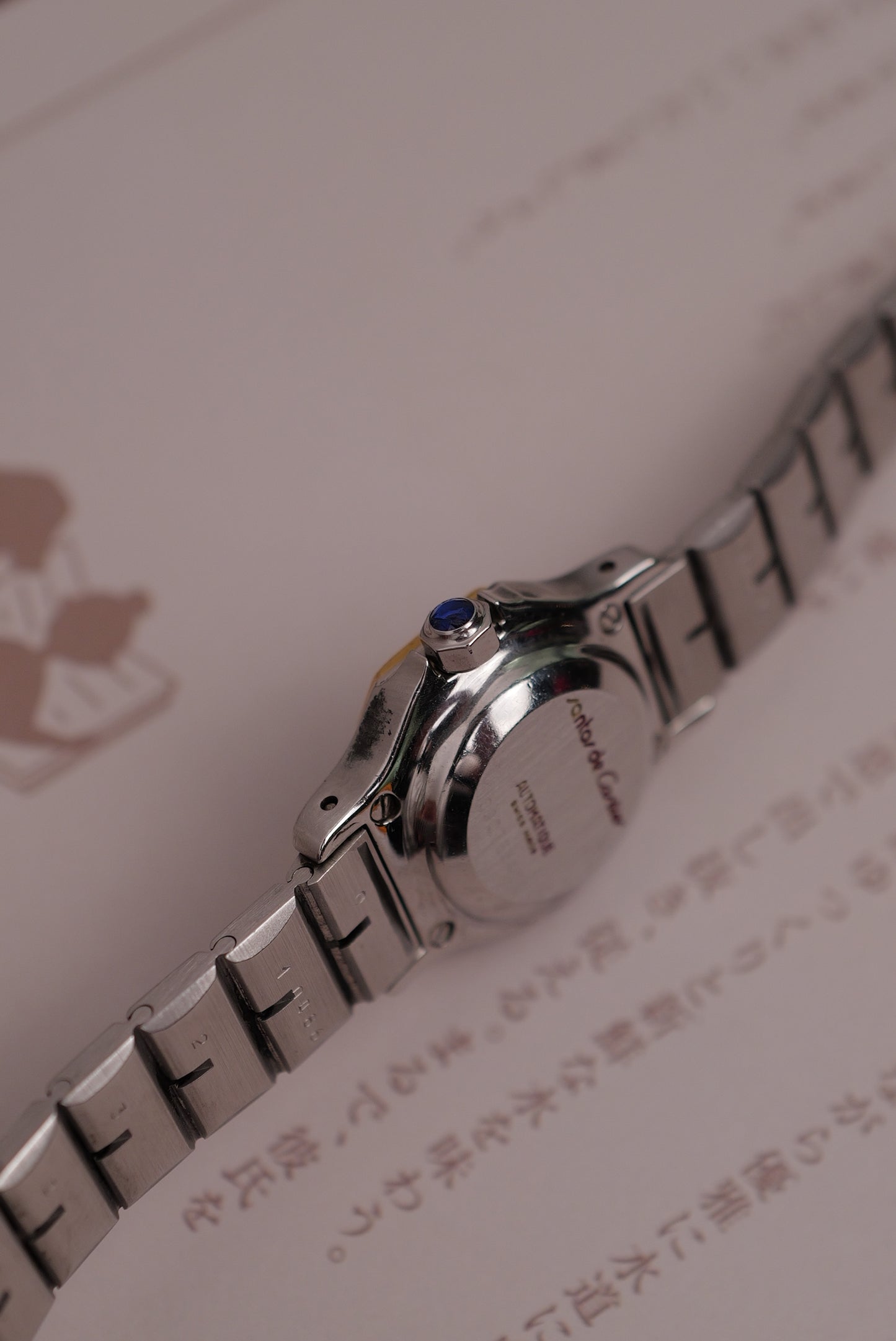 Cartier Santos Octa SM Automatic Ref. 0907 w/ original pouch