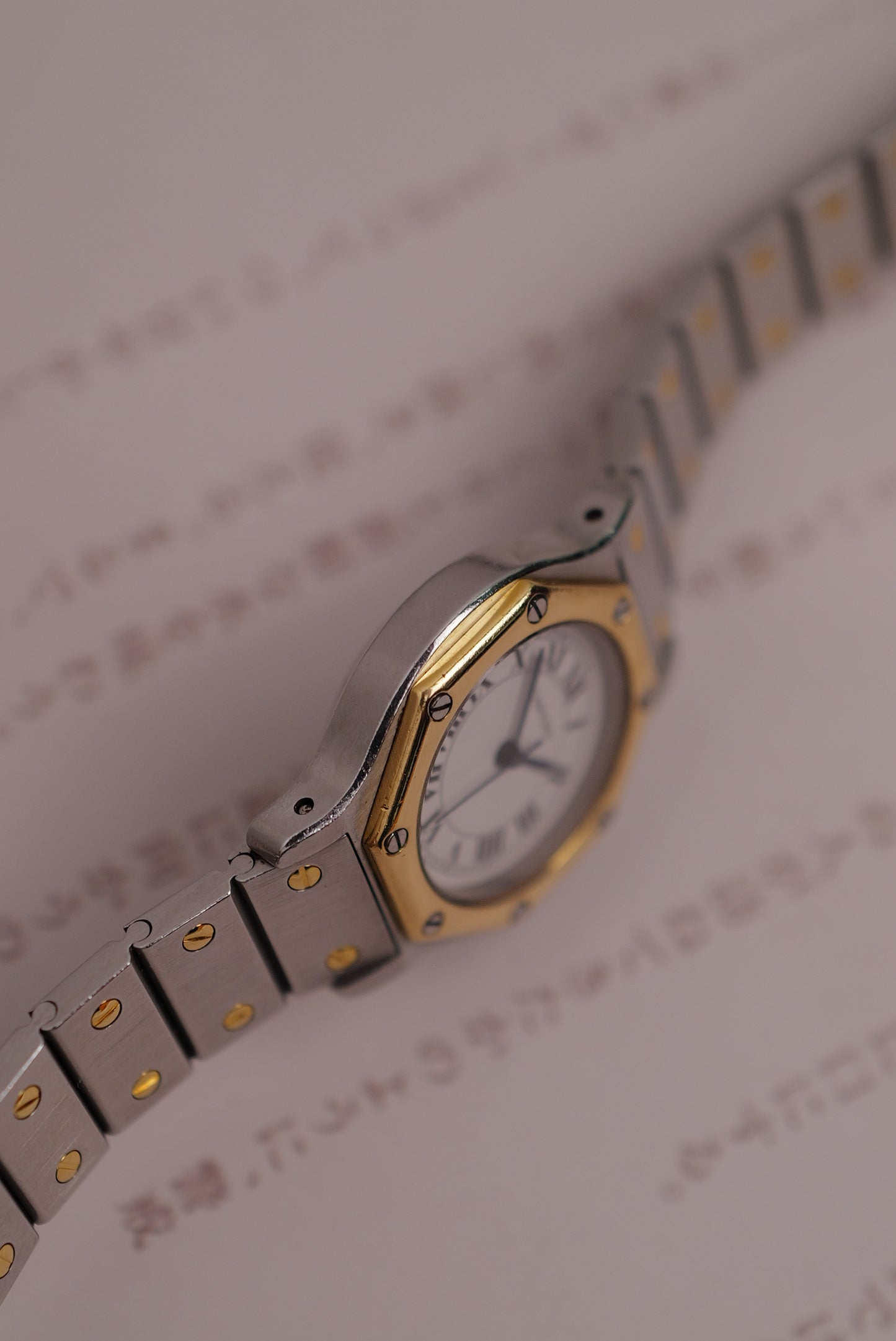 Cartier Santos Octa SM Automatic Ref. 0907 w/ original pouch