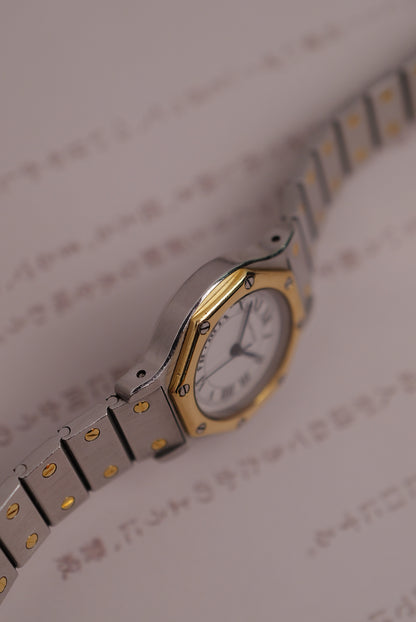 Cartier Santos Octa SM Automatic Ref. 0907 w/ original pouch