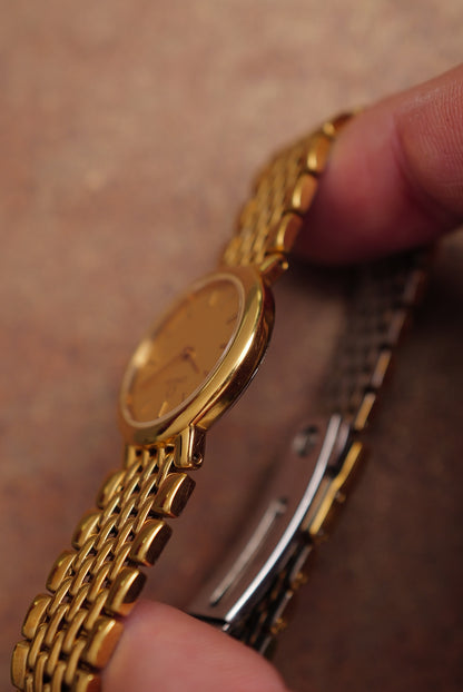 Ladies Omega De-ville "Golden" Circa. 1992 w/ papers