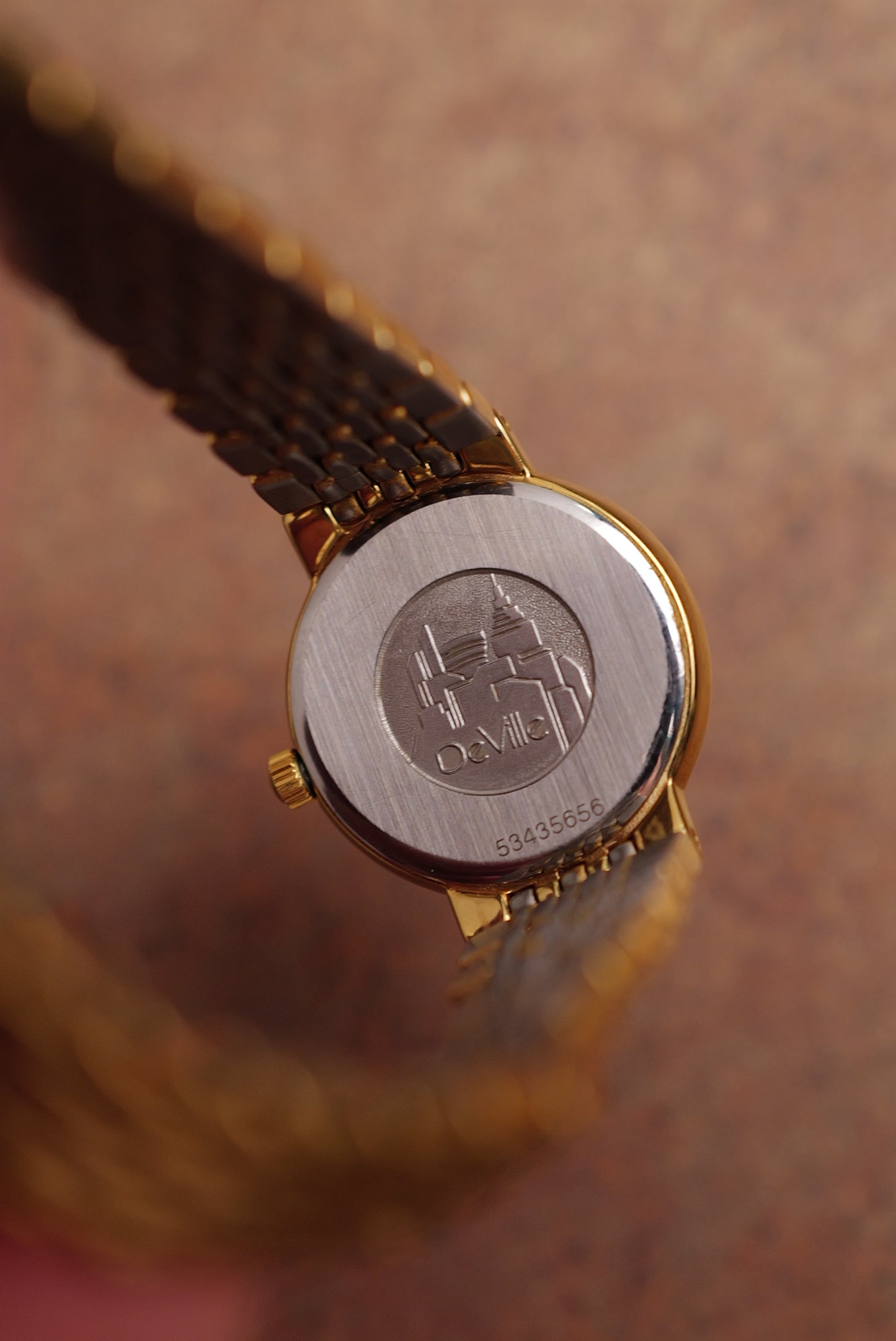 Ladies Omega De-ville "Golden" Circa. 1992 w/ papers