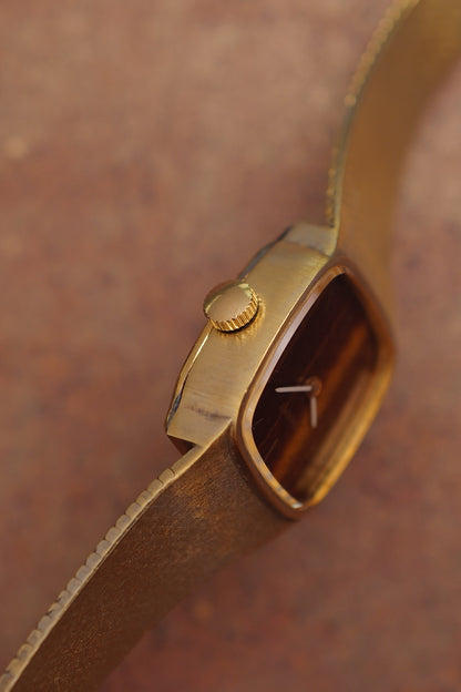 Orient "Tiger Eye" integrated Bracelet NOS circa. 1970s