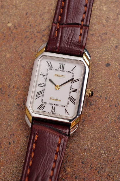 Seiko Exceline Art-deco Tank Circa. 1989