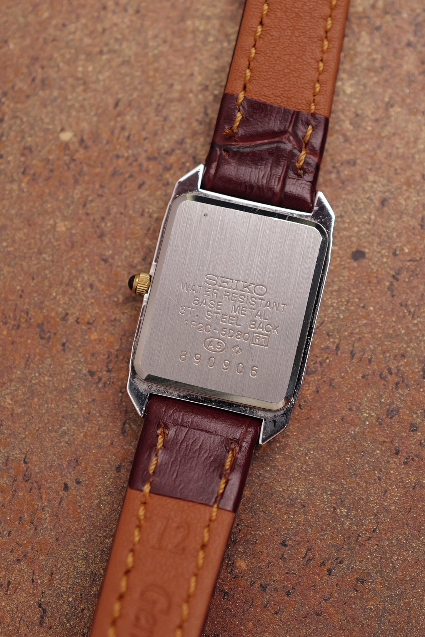 Seiko Exceline Art-deco Tank Circa. 1989