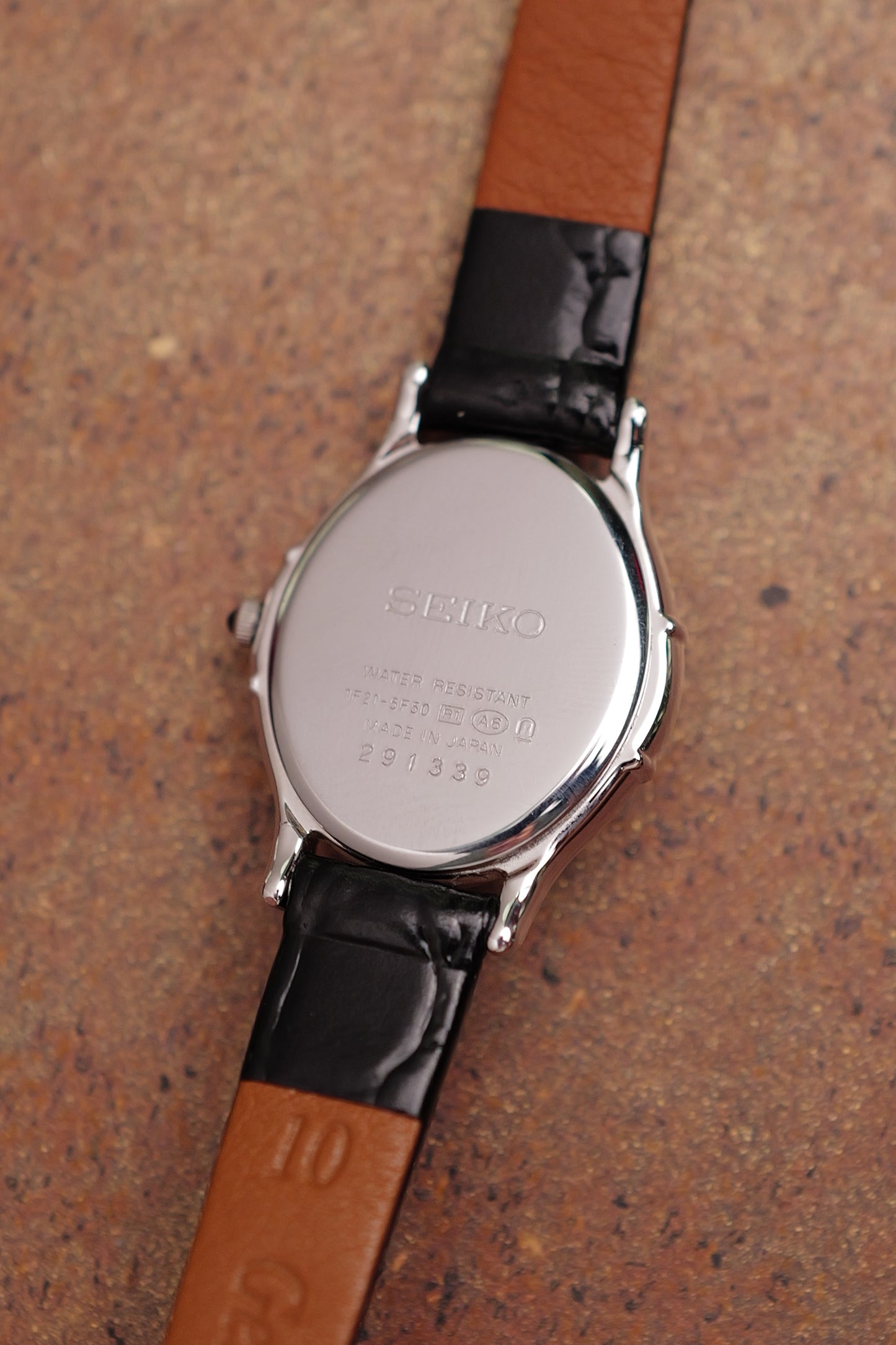 Seiko Exceline "Pink" Mother of Pearl Diamond Bezel Circa. 1992