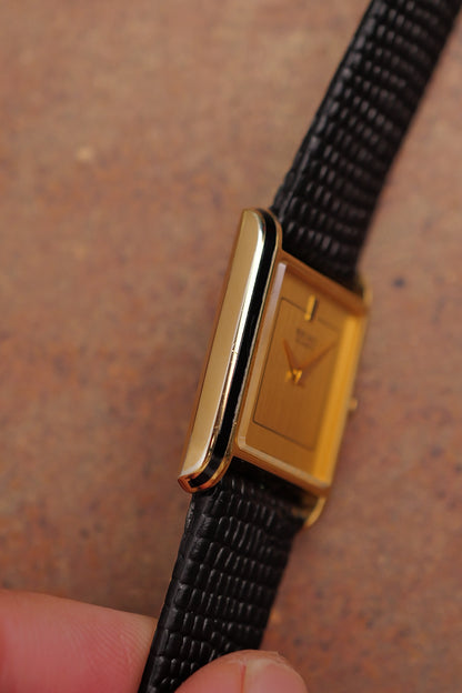 Seiko Tank Art-Deco Lacquer Circa. 1982