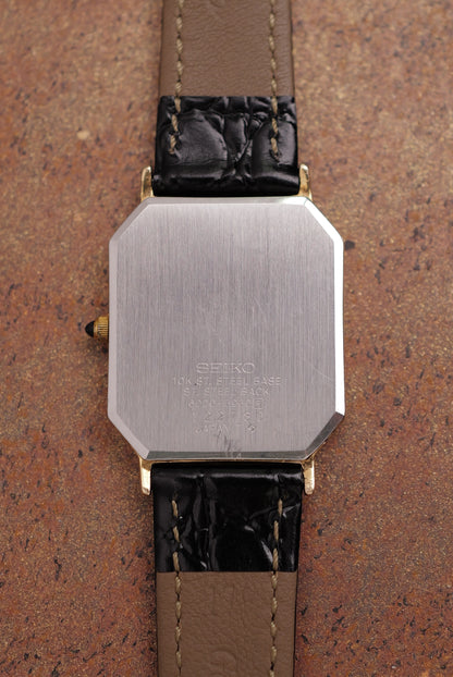 Seiko Dolce “Art Deco” Solid 10k case Circa. 1981
