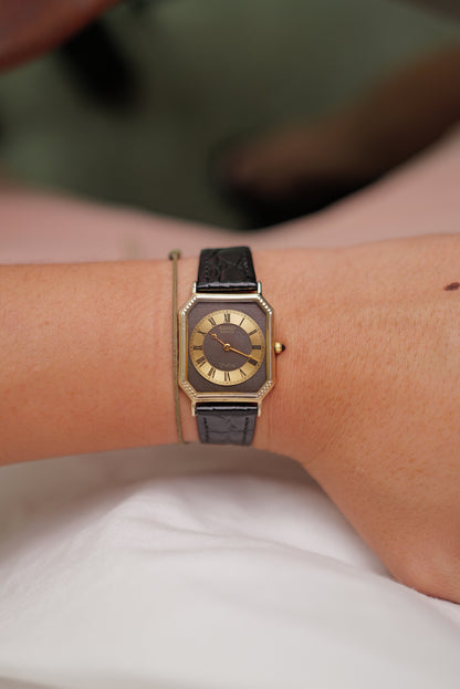 Seiko Dolce “Art Deco” Solid 10k case Circa. 1981