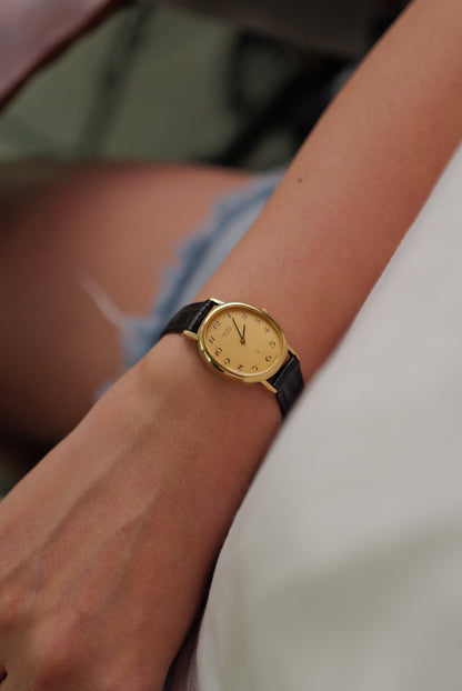 Seiko Quartz "shutters" ellipse circa. 1978