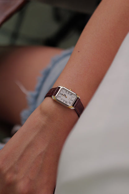 Seiko Exceline Art-deco Tank Circa. 1989