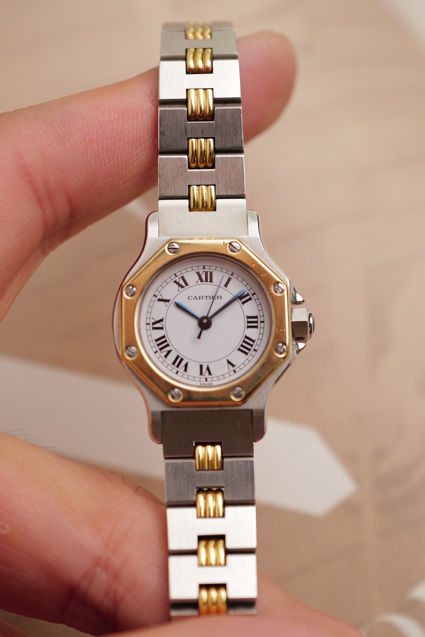 Cartier Santos Octa SM Automatic "Gordon" w/ original box